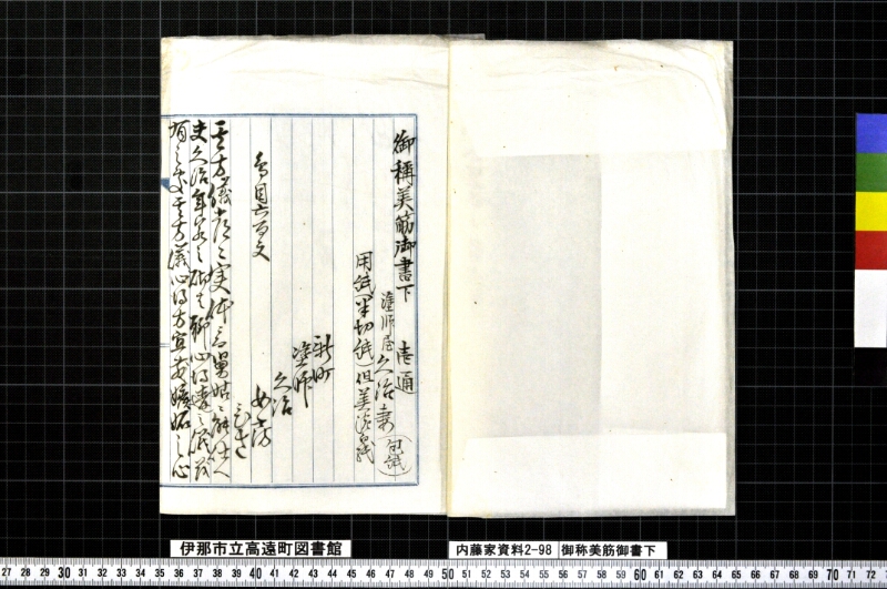 御称美筋御書下 - ページ 2