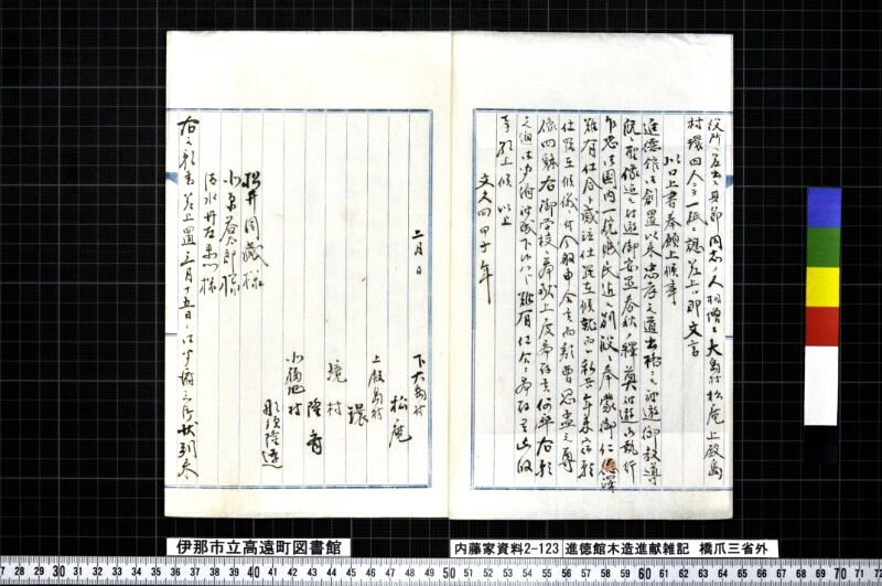 進徳館木像進献雑記 - ページ 2