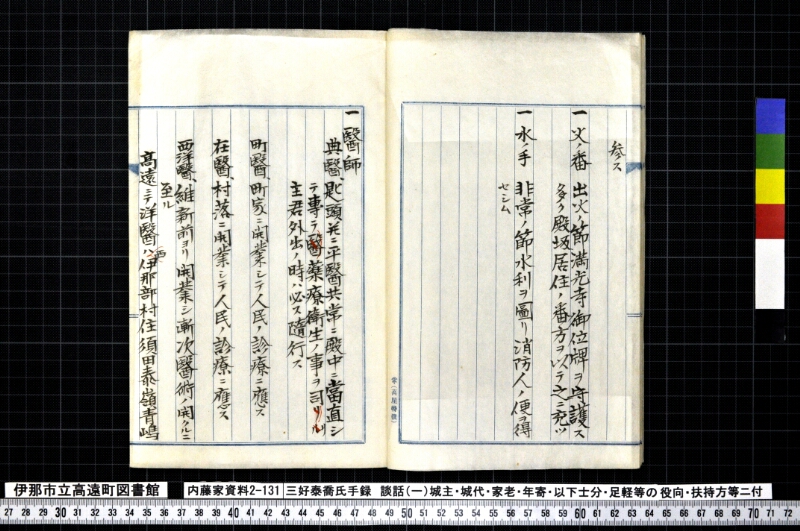 三好泰喬氏手録他 - ページ 14