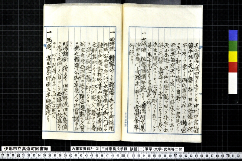 三好泰喬氏手録他 - ページ 34