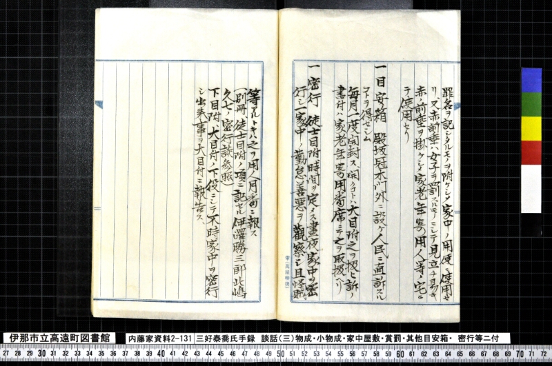三好泰喬氏手録他 - ページ 41