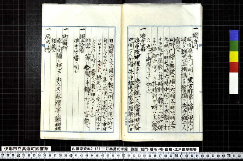 三好泰喬氏手録他 - ページ 45