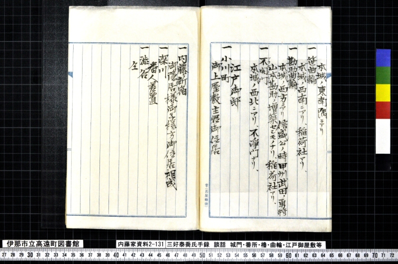 三好泰喬氏手録他 - ページ 46