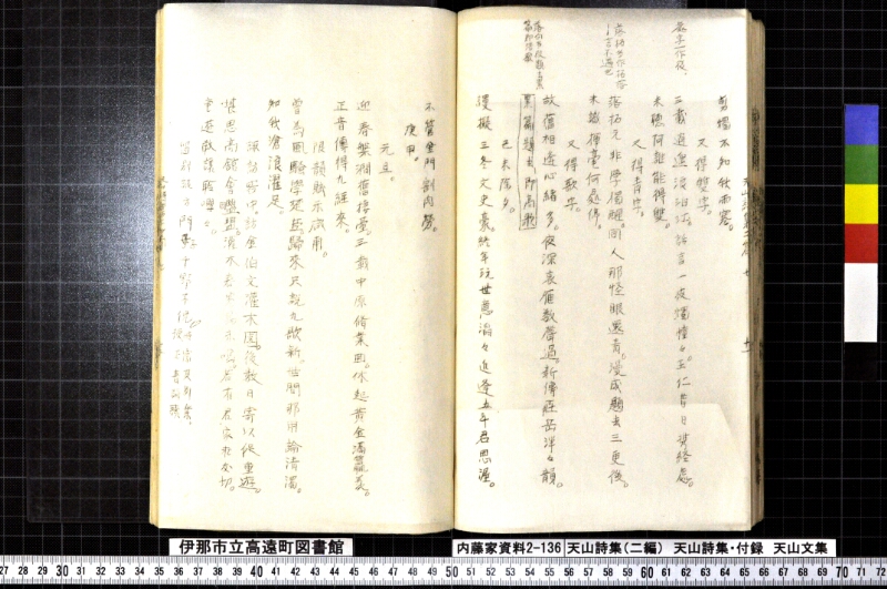 天山詩集、天山詩集付録、天山文集 - ページ 142