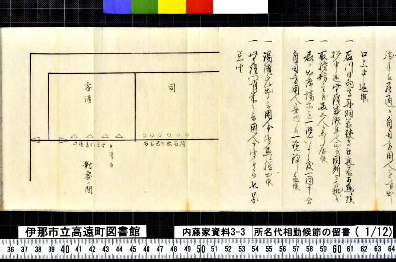諸名代相勤候節ノ留書外 - ページ 3