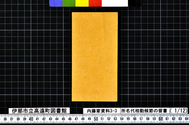 諸名代相勤候節ノ留書外 - ページ 6