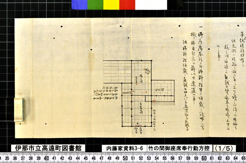 竹ノ間御座席奉行勤方控外 - ページ 3