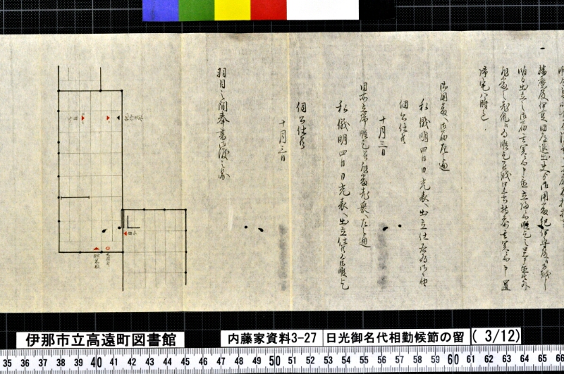 日光御名代相勤候節ノ留 - ページ 82