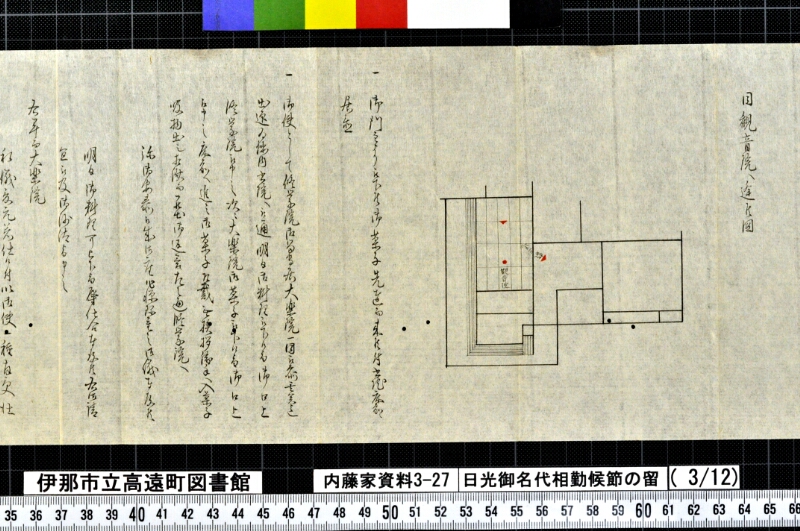 日光御名代相勤候節ノ留 - ページ 87