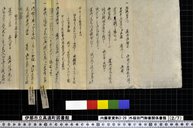 外桜田門御番関係書類 - ページ 6