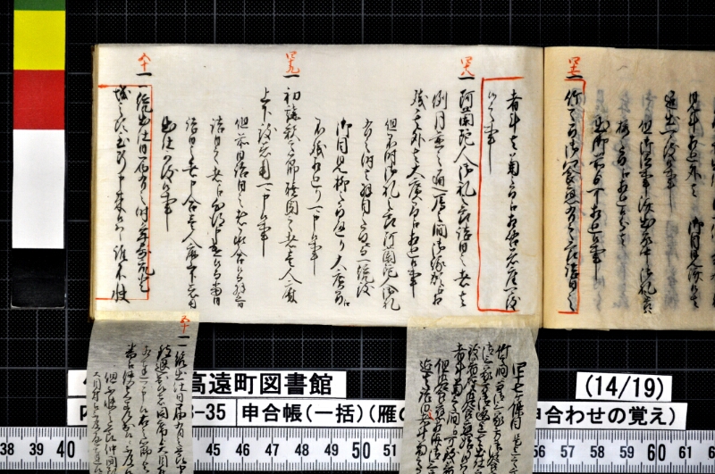申合帳〔一括〕 - ページ 346