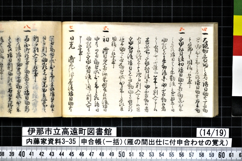 申合帳〔一括〕 - ページ 356