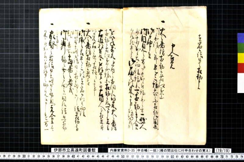 申合帳〔一括〕 - ページ 488