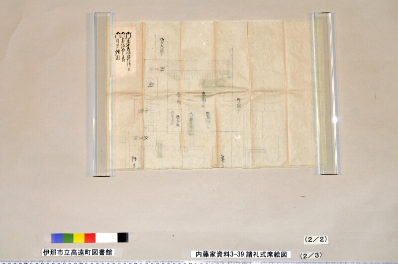 諸礼式席絵図 - ページ 66