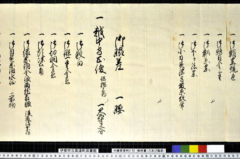 御拵書 - ページ 3