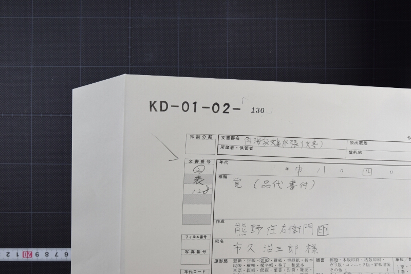 杉代金覚 - ページ 1