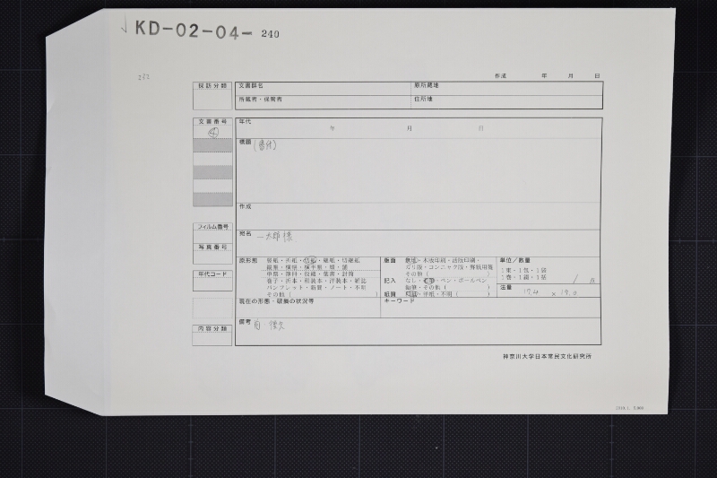 残金送金に付書状（前・後欠） - ページ 1