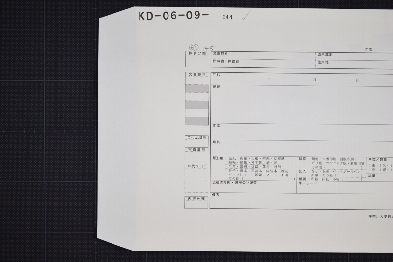 等級別人名書上（断簡） - ページ 1