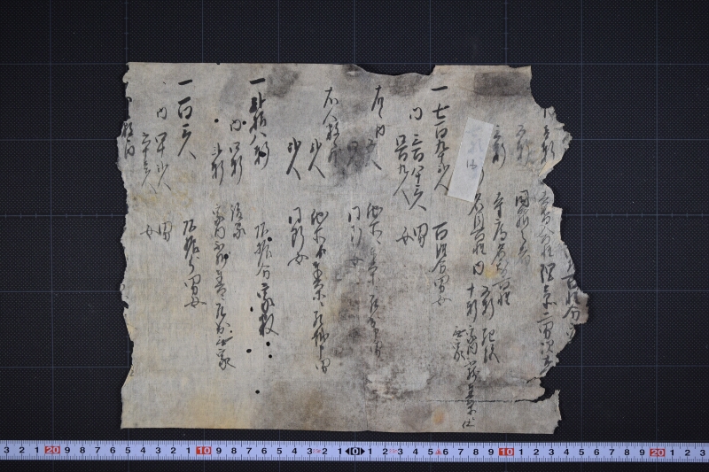 百姓・頭振男女人数書上（前・後欠） - ページ 2