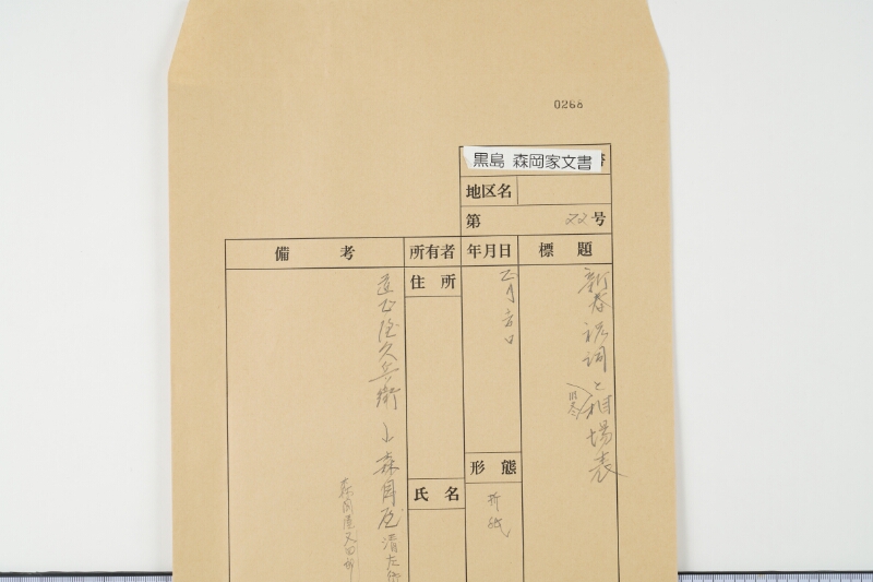 新春祝詞と旧冬相場表 - ページ 1